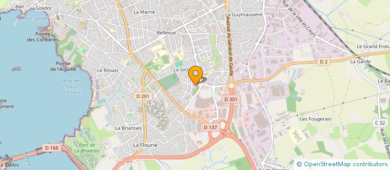 localisation de l'entreprise SCM JUGAN à SAINT-MALO