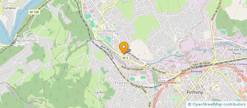 localisation de l'entreprise SCM JUGE LACHMANN DARGET à UNIEUX