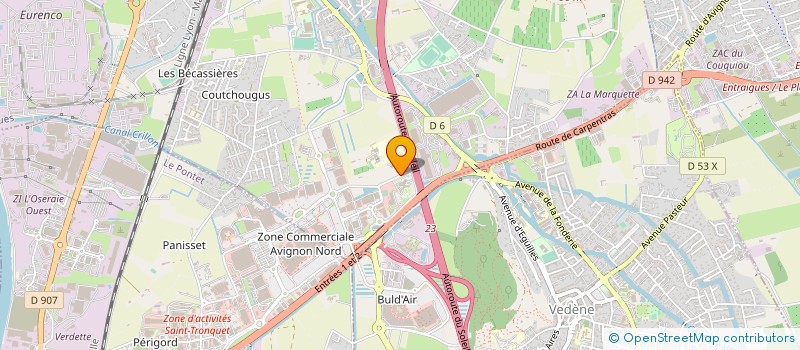 localisation de l'entreprise SCM JULES VERNE à SORGUES