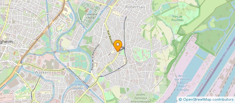 localisation de l'entreprise SCM KADOCHE FAYULA à STRASBOURG
