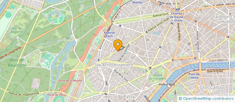 localisation de l'entreprise SCM KFLM  PARIS