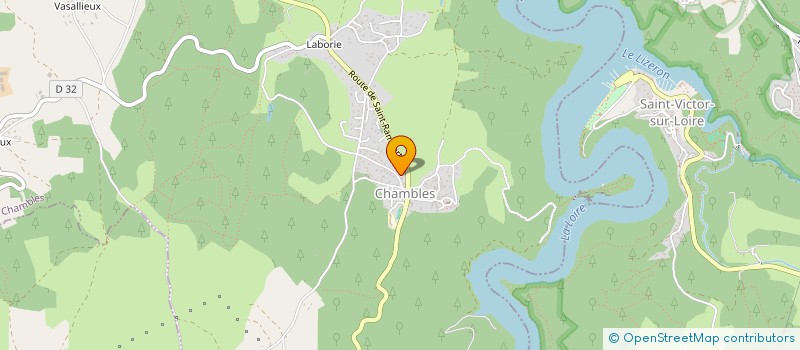 localisation de l'entreprise SCM KGP  MONTBRISON