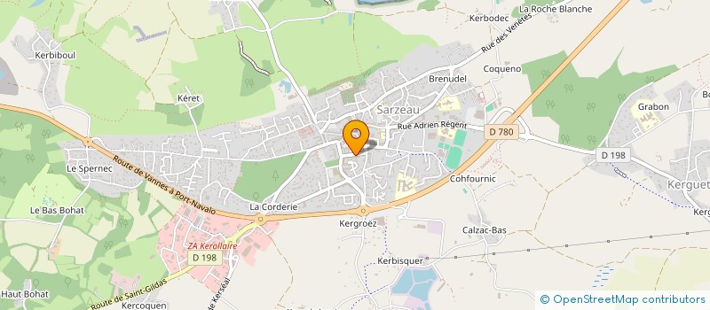 localisation de l'entreprise SCM KIMAR à SARZEAU