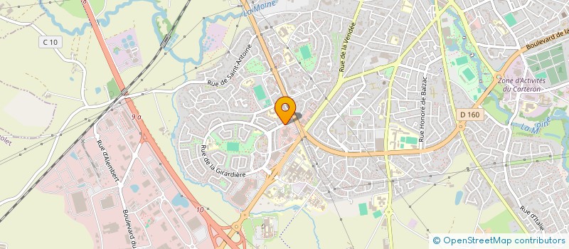localisation de l'entreprise SCM KINE ARCOLE à CHOLET