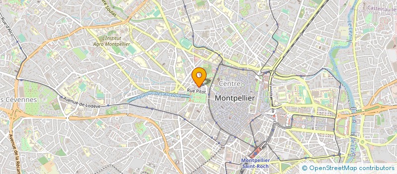 localisation de l'entreprise SCM KINE CENTRE PITOT à MONTPELLIER