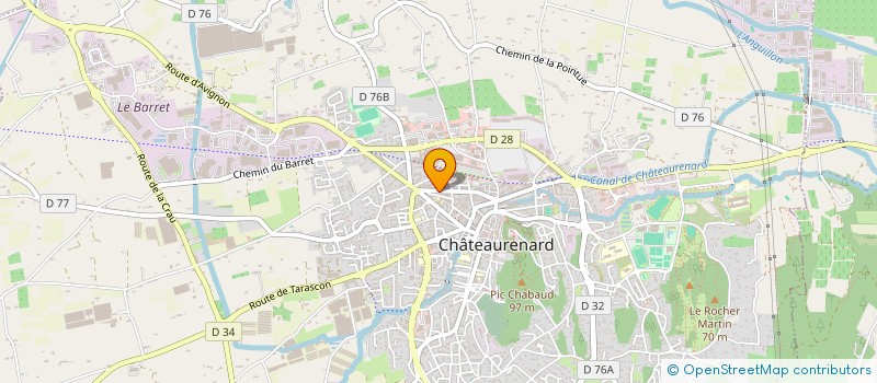 localisation de l'entreprise SCM KINE CHATO  CHATEAURENARD