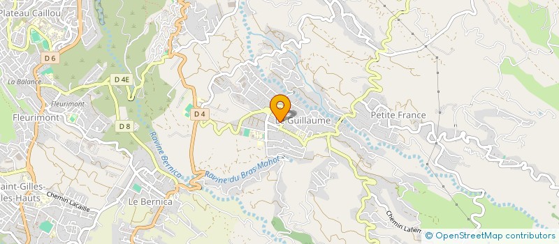 localisation de l'entreprise SCM KINE DU GUILLAUME à SAINT-PAUL