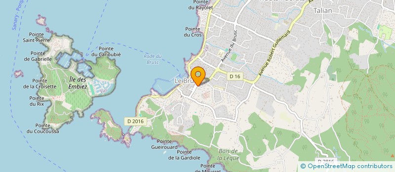 localisation de l'entreprise SCM KINE LE BRUSC à SIX FOURS LES PLAGES