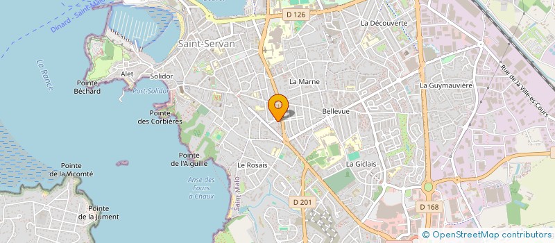 localisation de l'entreprise SCM KINE LES CEDRES à SAINT-MALO