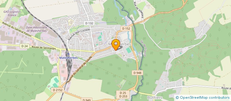 localisation de l'entreprise SCM KINE MAZAGRAN à LE MALESHERBOIS