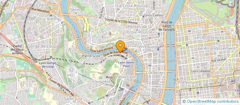 localisation de l'entreprise SCM KINE OSTEO VIEUX LYON  LYON