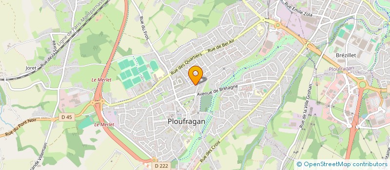 localisation de l'entreprise SCM KINE PLOUFRAGAN  PLOUFRAGAN