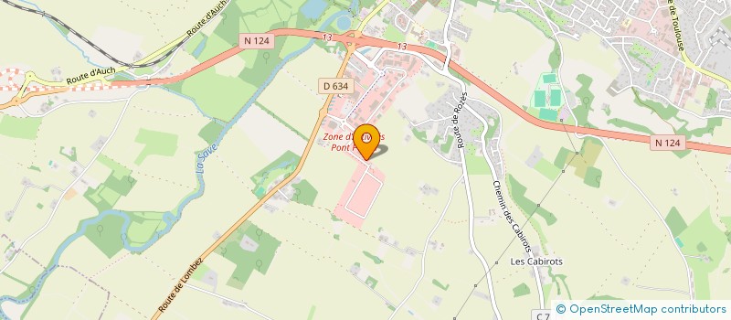 localisation de l'entreprise SCM KINE PONT PEYRIN  L'ISLE-JOURDAIN