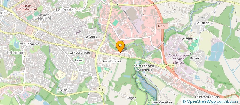 localisation de l'entreprise SCM KINE POULFANC à SENE