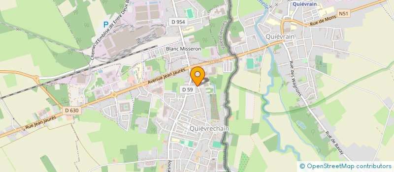 localisation de l'entreprise SCM KINE QUIEVRECHAIN à QUIEVRECHAIN