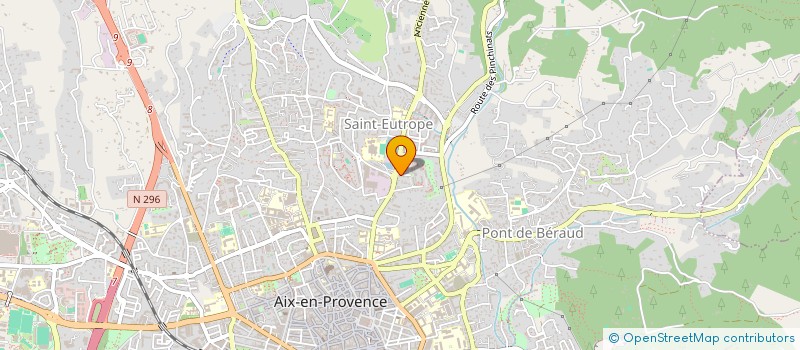 localisation de l'entreprise SCM KINE SPORT SANTE à AIX-EN-PROVENCE