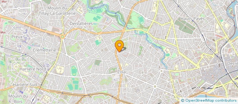 localisation de l'entreprise SCM KINECORARNO à NANTES