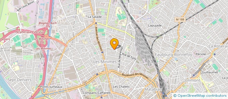 localisation de l'entreprise SCM KINEMINIMES à TOULOUSE