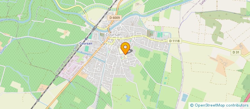 localisation de l'entreprise SCM KINEOSTEO 11 à COURSAN