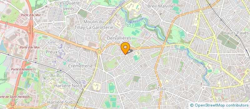 localisation de l'entreprise SCM KINES DE LA CONTRIE  NANTES