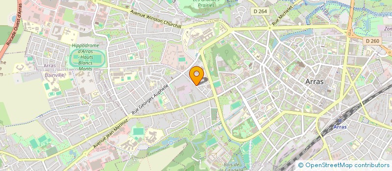 localisation de l'entreprise SCM KINES DES HOCHETTES à ARRAS