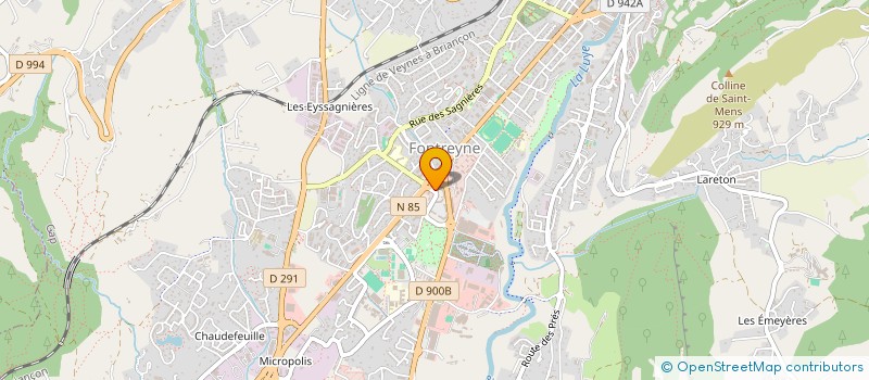 localisation de l'entreprise SCM KINES DES MARRONNIERS  GAP