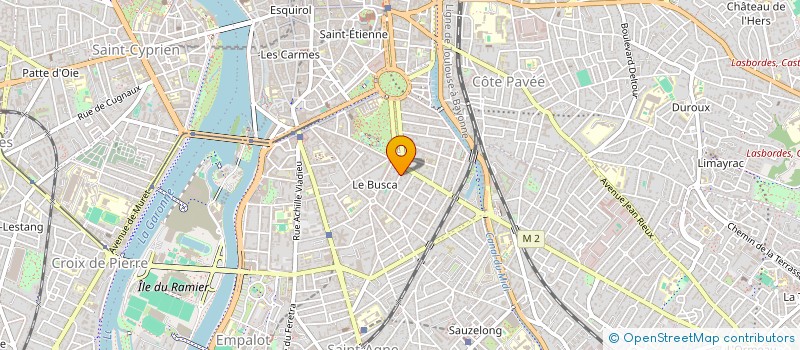 localisation de l'entreprise SCM KINES DU BUSCA à TOULOUSE