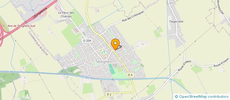 localisation de l'entreprise SCM KINES DU ROND POINT  TETEGHEM-COUDEKERQUE-VILLAGE