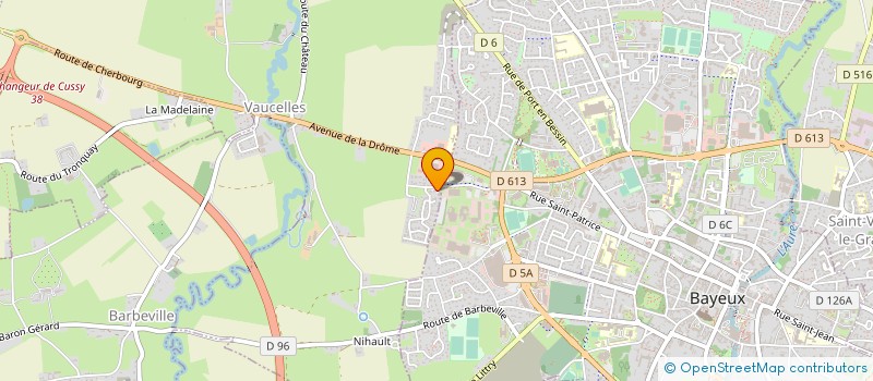 localisation de l'entreprise SCM KINES VAUCELLES  VAUCELLES