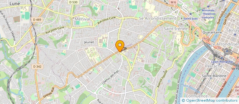 localisation de l'entreprise SCM KINESITHERAPIE REEDUCATION CHARCOT  SAINTE-FOY-LES-LYON