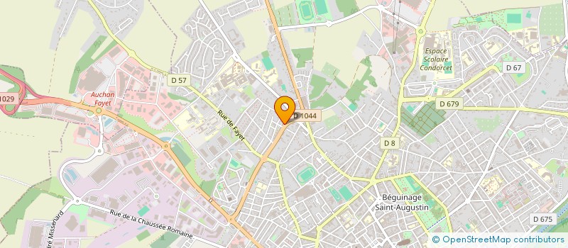 localisation de l'entreprise SCM KINESITHERAPIE SAINT-JEAN à SAINT-QUENTIN