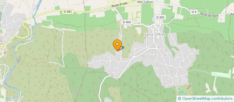 localisation de l'entreprise SCM KINESOS  SAINT-SIFFRET