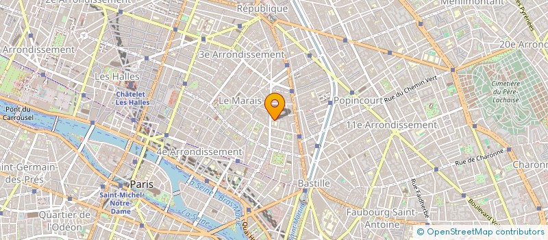 localisation de l'entreprise SCM KIRCH-AFZALIAN  PARIS