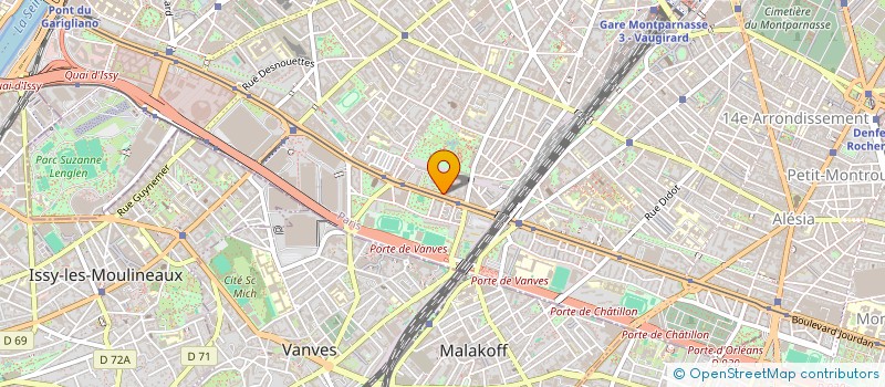 localisation de l'entreprise SCM KM à PARIS