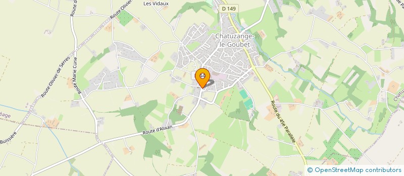 localisation de l'entreprise SCM KOP (KINE OSTEO PIZANCON)  CHATUZANGE-LE-GOUBET