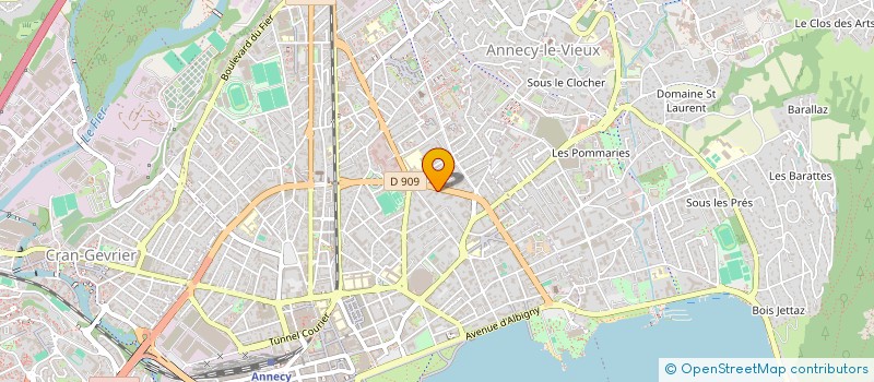 localisation de l'entreprise SCM KOSA à ANNECY