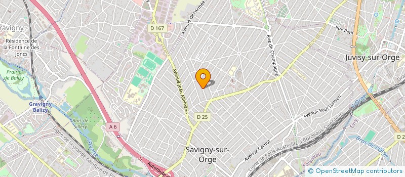localisation de l'entreprise SCM KSG à SAVIGNY-SUR-ORGE