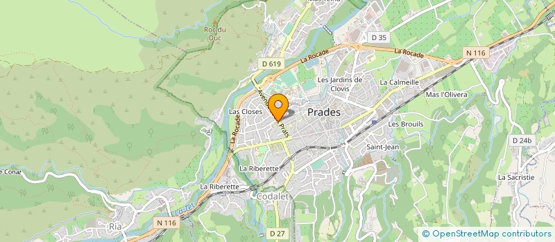 localisation de l'entreprise SCM KUMARESSEN PAREATHUMBY à PRADES