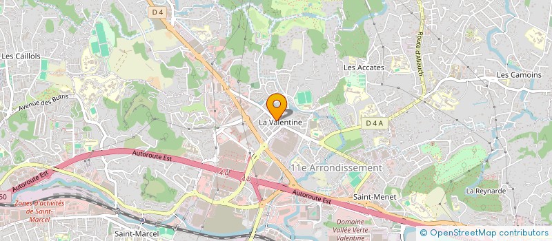 localisation de l'entreprise SCM KUNTZ -DEL TRENTO PIRONE à MARSEILLE