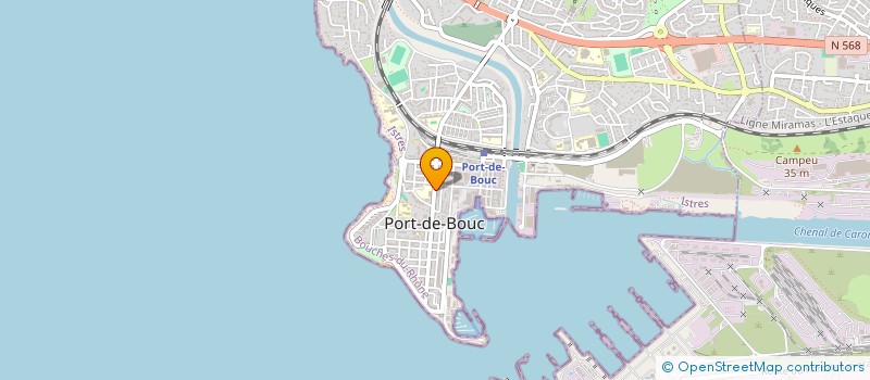 localisation de l'entreprise SCM L'ARPEGE à PORT-DE-BOUC