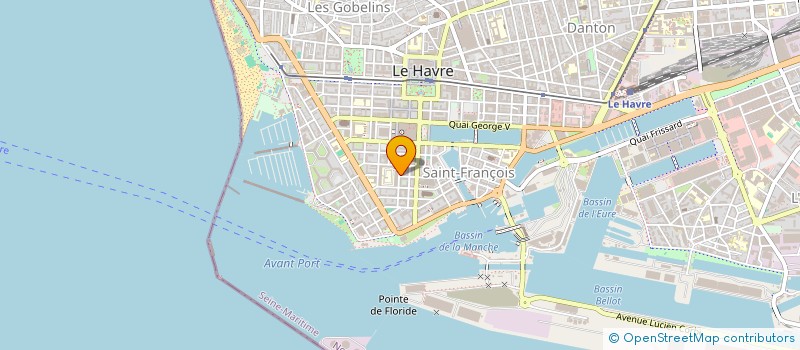 localisation de l'entreprise SCM L DESTRIBOIS P SOUBIELLE à LE HAVRE