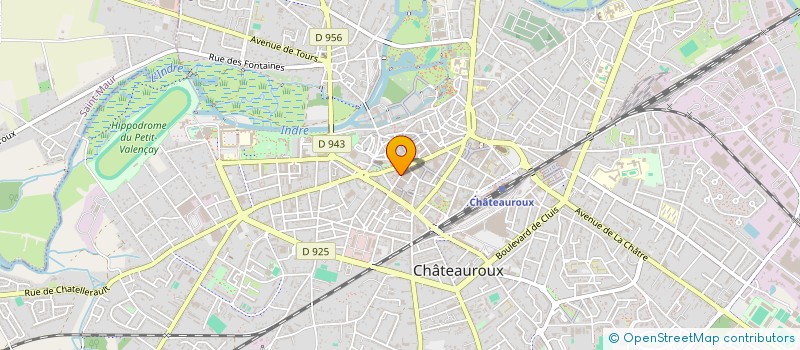 localisation de l'entreprise SCM L'EPITOGE à CHATEAUROUX