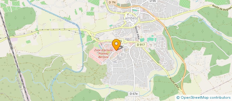 localisation de l'entreprise SCM L'ESPIGAOU  LAMBESC