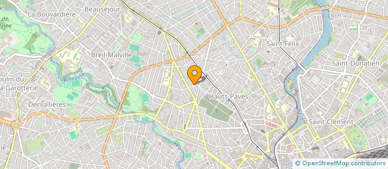 localisation de l'entreprise SCM L'ETE  NANTES
