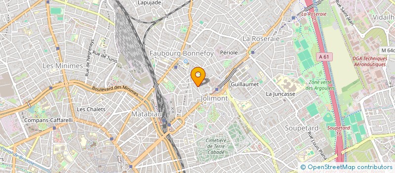 localisation de l'entreprise SCM L'OBSERVATOIRE à TOULOUSE