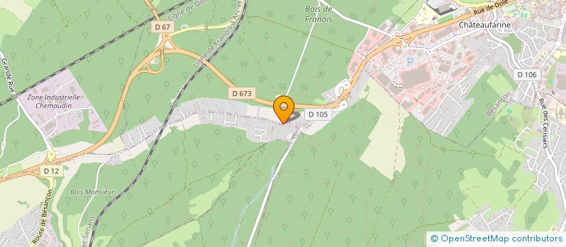 localisation de l'entreprise SCM LA BELLE ETOILE  FRANOIS