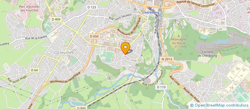 localisation de l'entreprise SCM  LA DUCHESSE  CHERBOURG-EN-COTENTIN