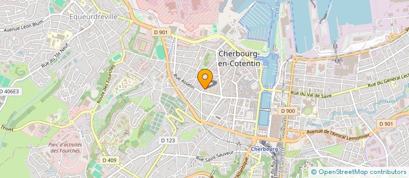 localisation de l'entreprise SCM LA DUCHESSE  CHERBOURG-EN-COTENTIN