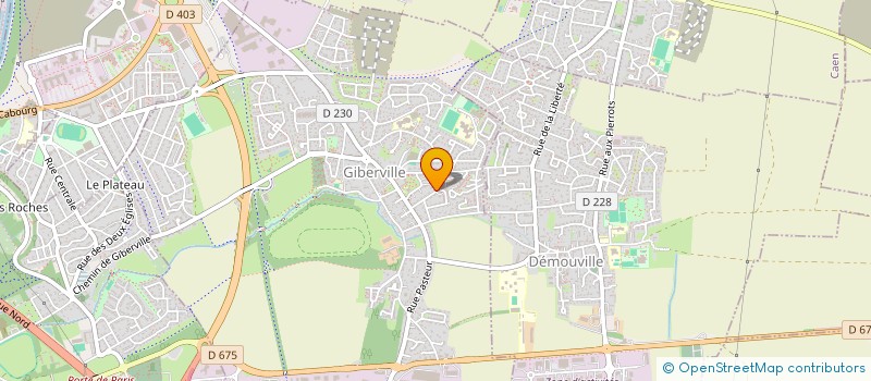 localisation de l'entreprise SCM LA FRATERNITE  GIBERVILLE