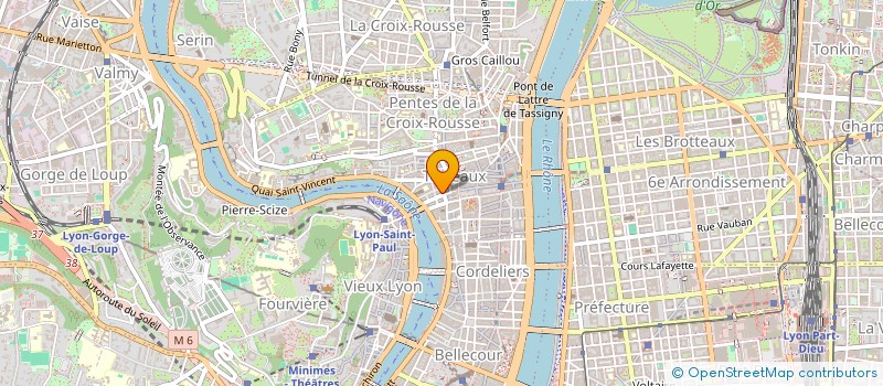 localisation de l'entreprise SCM LA MARTINIERE SANTE  LYON